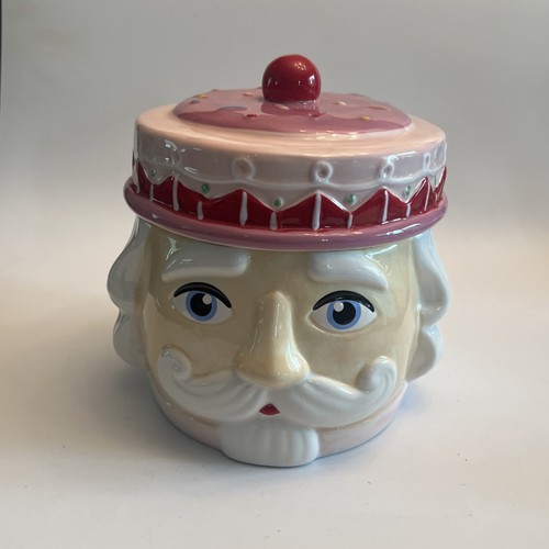 Nutcracker head ceramic cookie - nutcracker,