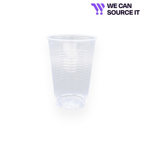 Clear plastic reusable - clear,