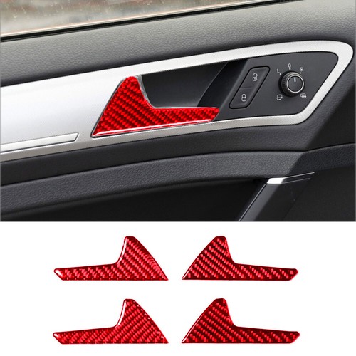 4pcs red carbon - 4pcs,