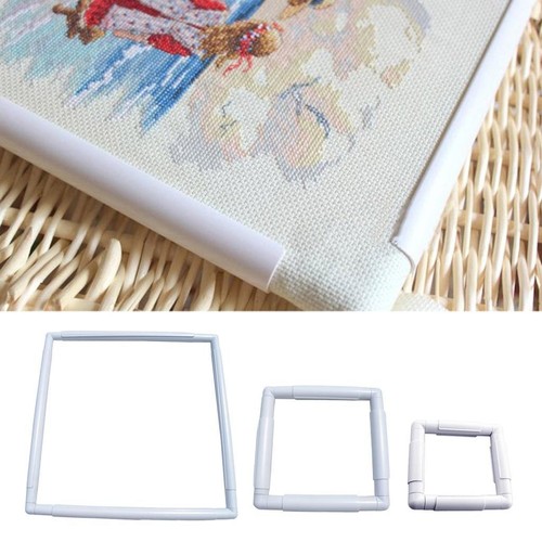 Embroidery hoop clip - hoop, handle