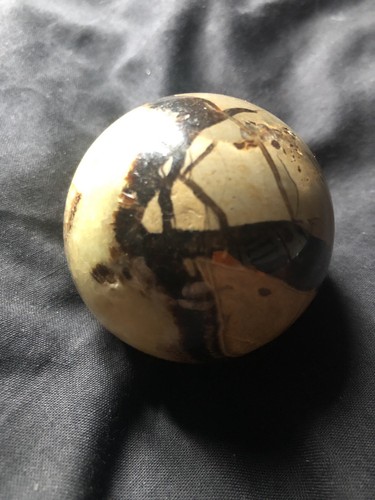 Unusual septarian sphere - unusual,