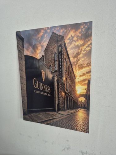 Guinness metal tin wall sign - metal,