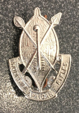 Original Reuteler Rhodesian  African Rifles Badge Small  Rhodesia Bush War RAR