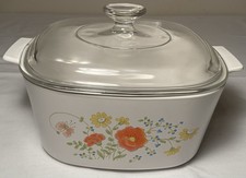 Vtg 3 QT Corning Ware A-3-B