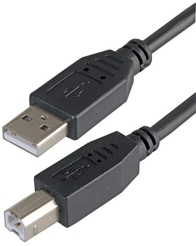Usb printer cable leads - printer, a