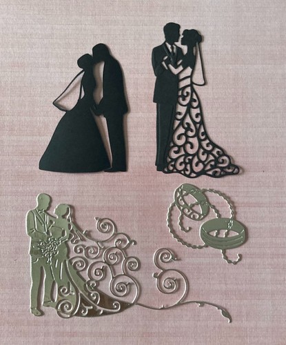 Assorted wedding die cut - wedding, out