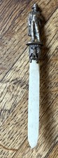 Antique Napoleon Bonaparte Stanhope Viewer/buffalo bone Letter Opener