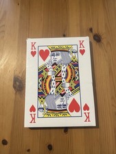 Giant playing cards jumbo - giant, a4