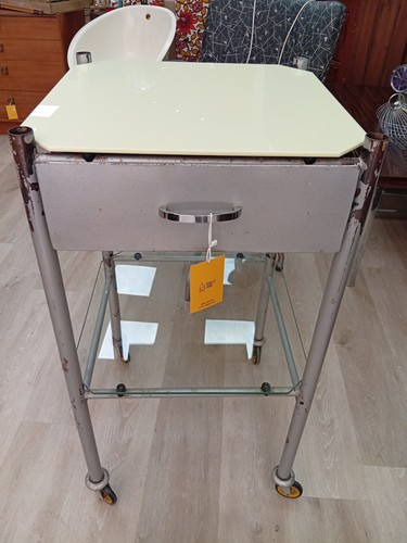 Pharmacy trolley castors metal - castors,
