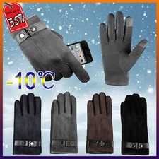 Mens Touchscreen Leather