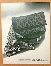 1974 Vintage Advert JAEGAR COAT BAG SEPERATES BELT SCARF ACCESSORIES WHERE ELSE?