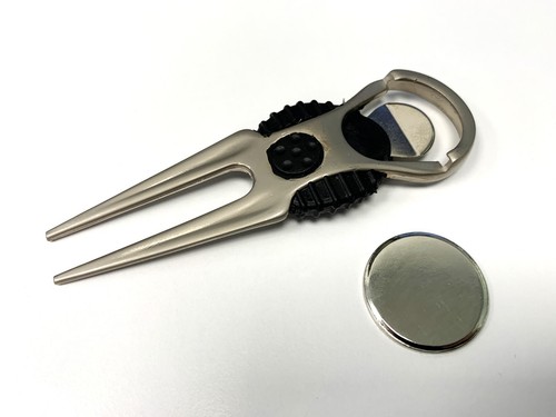 Golf metal pitch - metal, fork