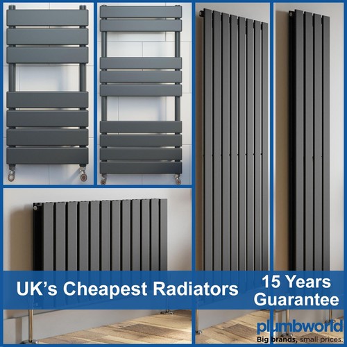 Anthracite flat panel bathroom - anthracite,