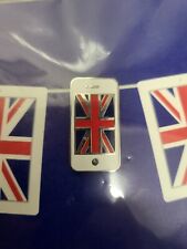 Iphone Olympics Pin Badge Official London 2012 Olympics UK White iPhone Apple