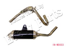 Exhaust Pipe Muffler Black D