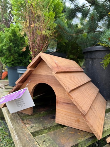Hedgehog house wooden - house,