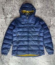Rab Axion Puffer Jacket Nikwax Hydrophobic Down Blue Size - XL