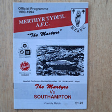 Merthyr tydfil southampton - v.,