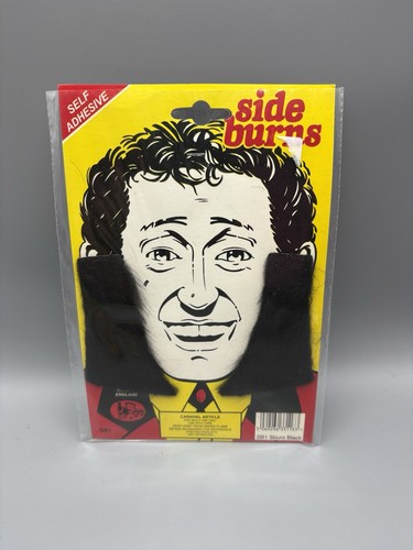 Fake bushy side burns chops - bushy,
