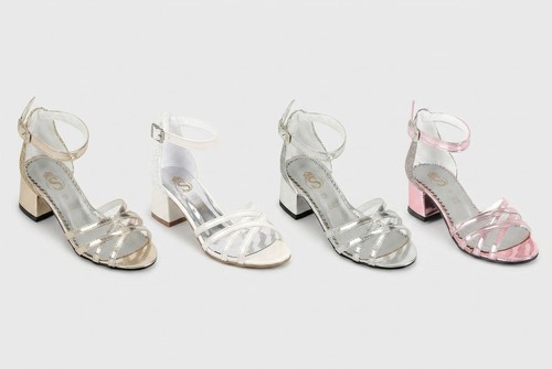 Sirri girls strappy block heel - strappy,
