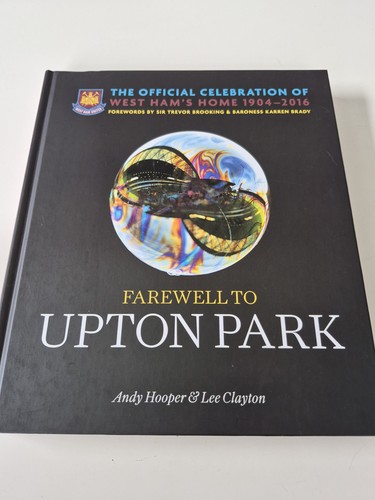 Farewell upton park book - to,