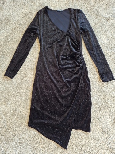 Quiz black sparkly - quiz, evening
