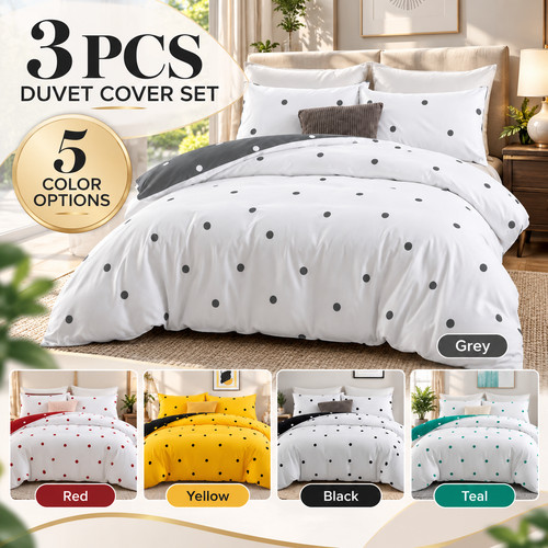 3pcs reversible polka dot - 3pcs,