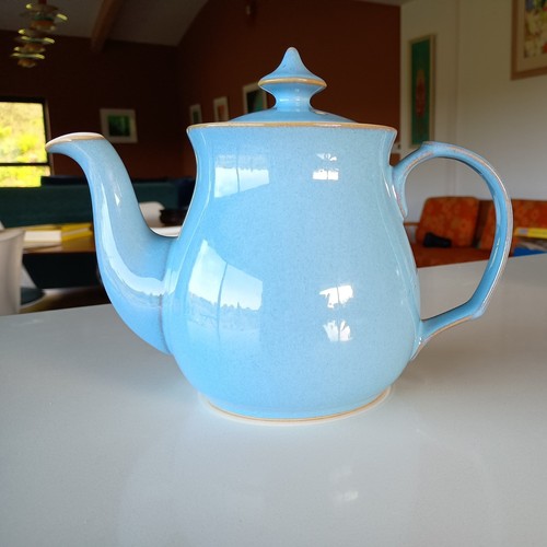 Denby colonial blue pint - blue, tea