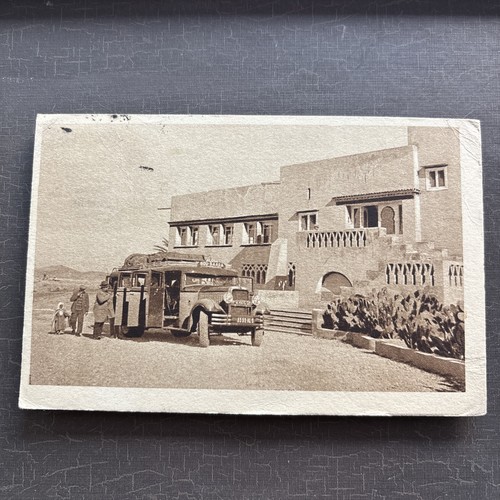 Sepia rppc postcard old - rppc,