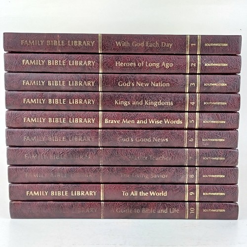 Family bible library volume - bible,