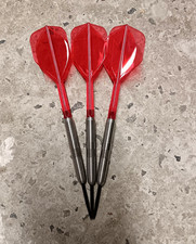 Darts - 90% tungsten silver darts with intermedia k-flex - 25g