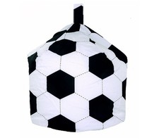 Football Storage Bag Polyester Child Stuffed Animal Soft Toy Bean