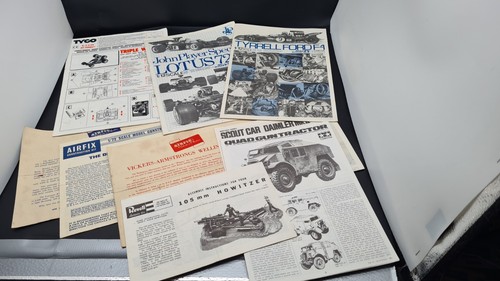 Kit instruction manuals - kit, 1:12