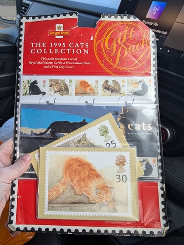 Royal mail 1995 - mail, cats