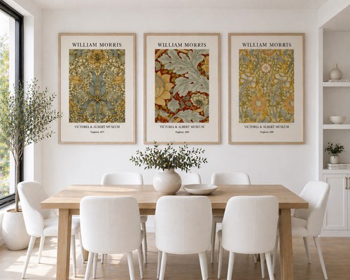 Set a3 william morris - of,
