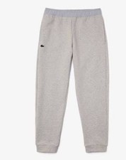 Lacoste Men’s Cotton-Blend Sweatpants Grey Tracksuits XH9142-XBV Size 2XL-7 £114