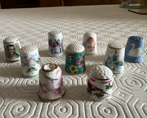 Thimble collectors club mixed - thimble,
