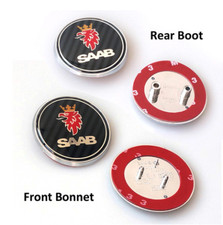 Saab badge 5 set - badge, 9-3,9-5