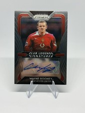 Panini Prizm Wayne Rooney Auto
