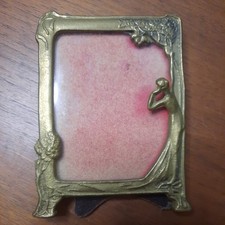 1 x Vtg Solid Brass Photo