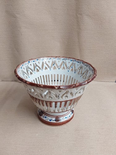Vintage pierced ceramic - vintage, fruit