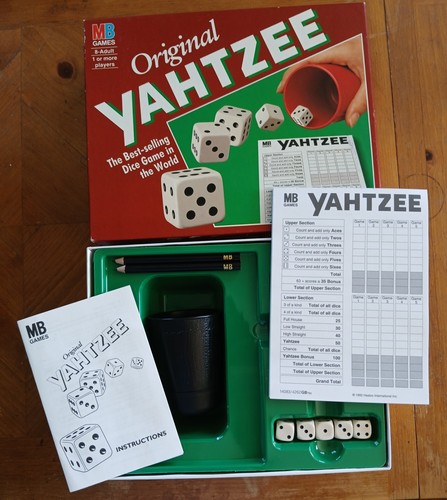 Vintage 1982 yahtzee - vintage,