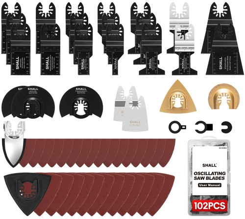 Shall 102pcs multitool blades - 102pcs,