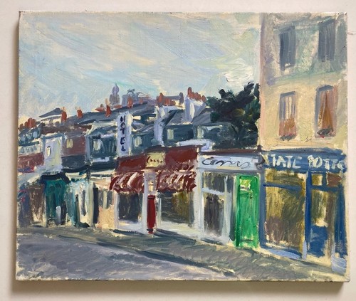 Vintage oil painting - vintage,