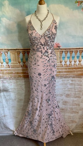 Maxi evening dress pink - maxi,