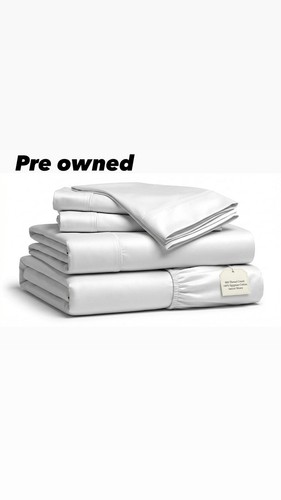 Pre owned queen white inch - queen,