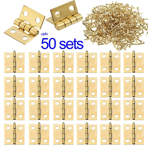 50x mini brass - 5-50x, hinges
