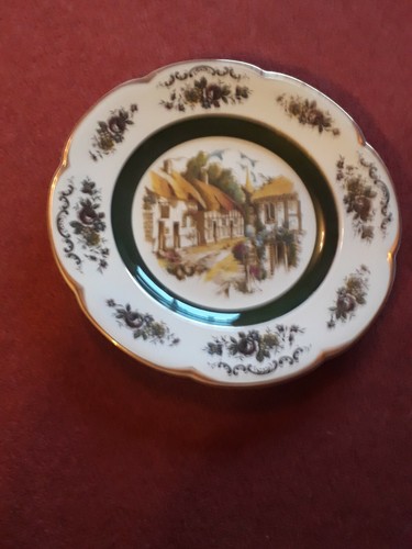 Vintage ascot service plate - vintage,