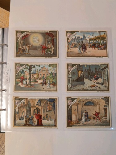 Liebig set f345 trade cards - set,