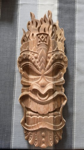 Tiki bar mask sign - , cm